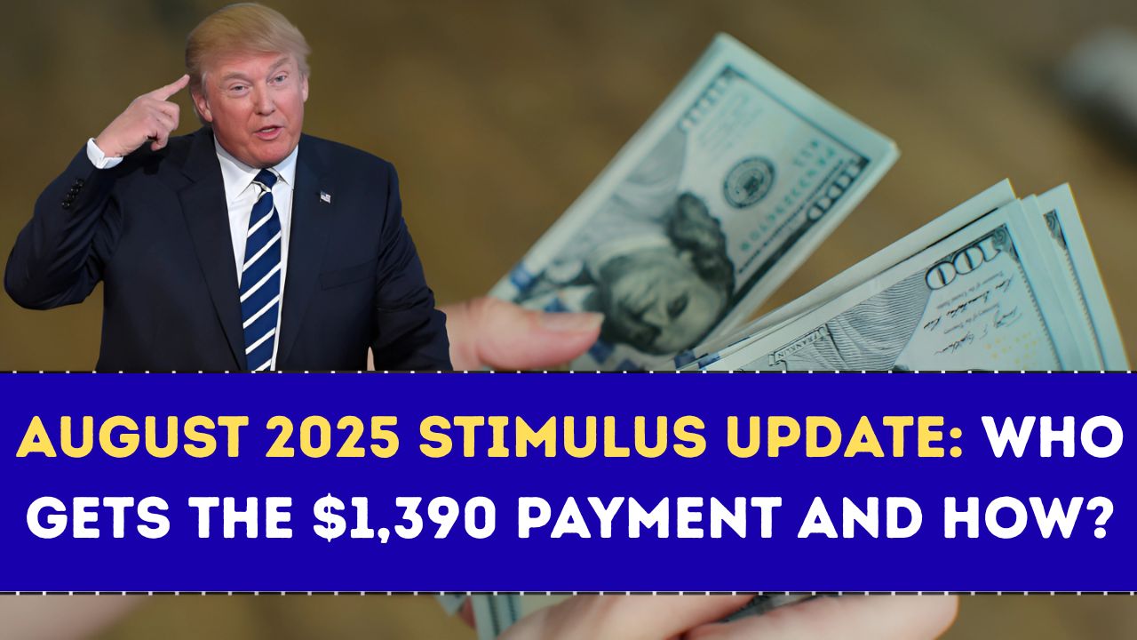 August 2025 Stimulus Update: Who Gets the $1,390 Payment and How?