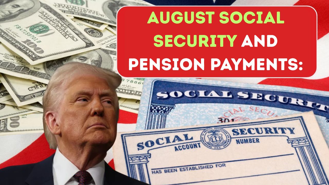 August Social Security and Pension Payments